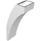 Ekena Millwork 4-in. W x 6-in. D x 14-in. H Thorton Architectural Grade PVC Knee Brace BRCP04X06X14THR - alternate 2